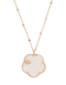 18kt rose gold Ton Joli diamond necklace
